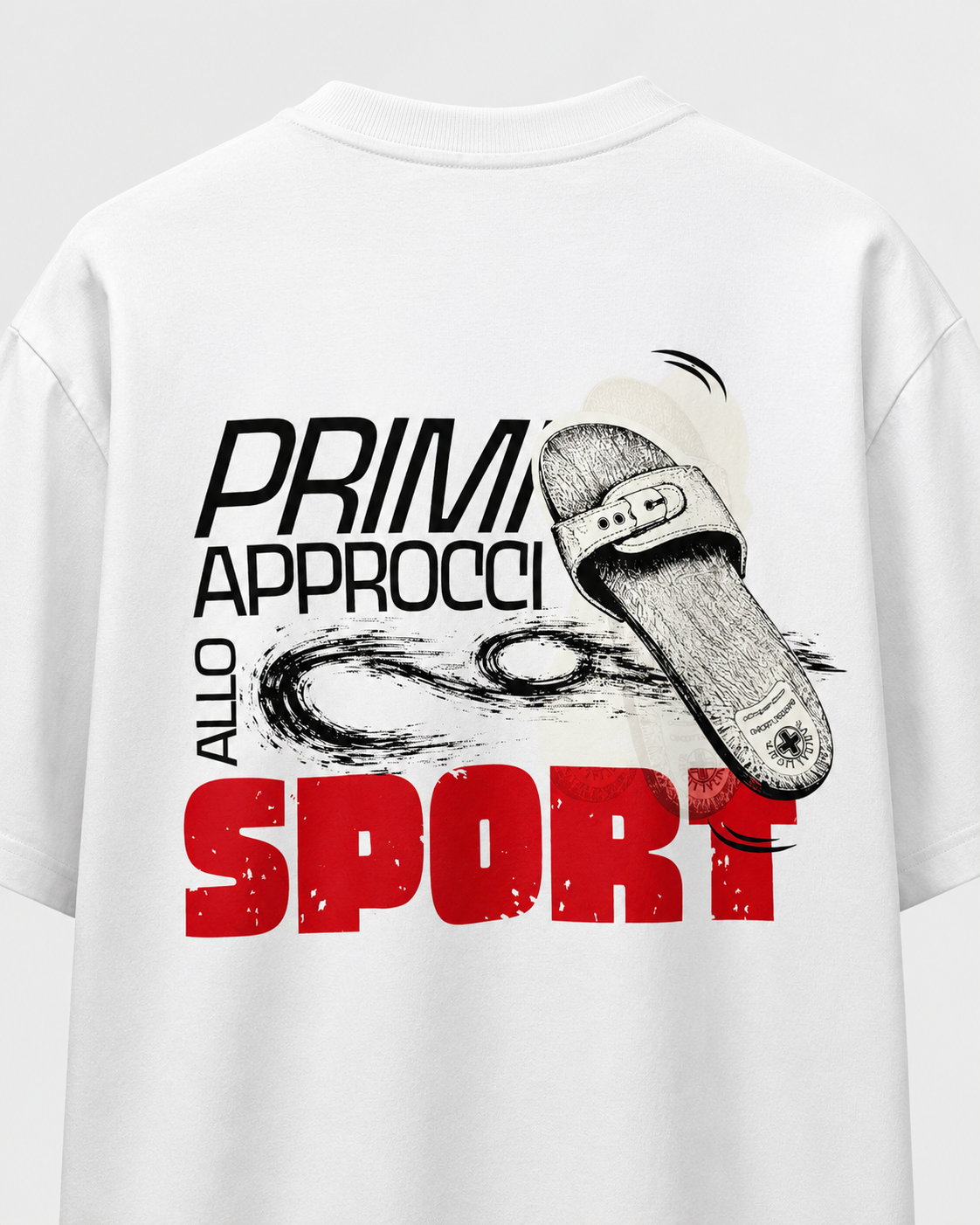 Dettaglio grafica posteriore Prima approcci allo sport
